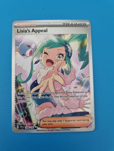 Lisia's Appeal Ultra Rare Full Art Pokemon Card