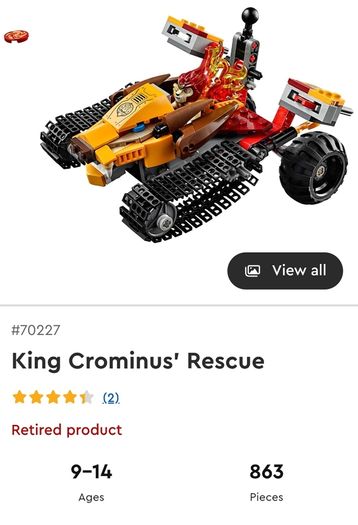 80 Euro Each!! - Lego Legends of Chima - Retired Sets