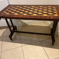 Antique Georgian Gillows library table