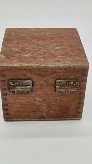 wooden victorian box