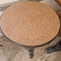 Cast iron pub tables