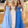 Debs dress Grantley Periwinkle Dress. Image 5