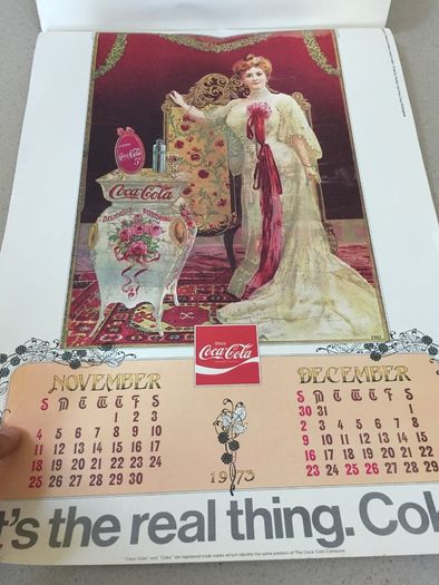 Coca Cola 1973 Calendar Super rare