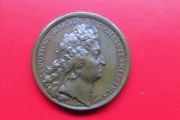 France. King Louis XIV,40mm Bronze Medal.