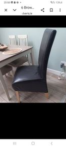 6 Large Dining Chairs