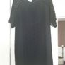 ladies dark navy lace lined dress Image 4