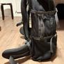 Vango Freedom 80+20 Hiking Backpack Travel Rucksack Adjustable Back Black Image 4