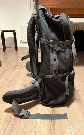 Vango Freedom 80+20 Hiking Backpack Travel Rucksack Adjustable Back Black