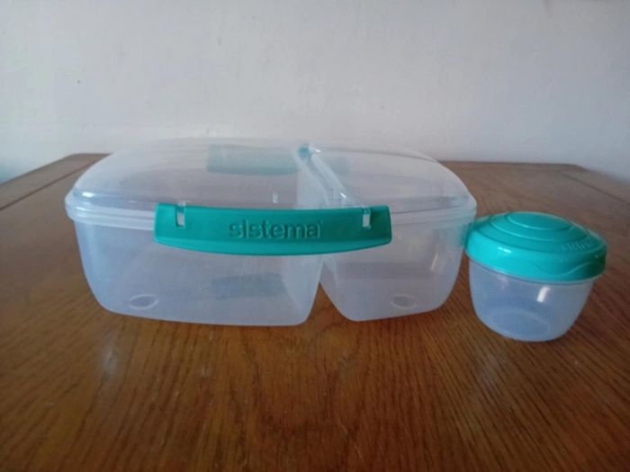 Sistema Lunch Box with Yougurt Pot