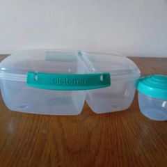 Sistema Lunch Box with Yougurt Pot