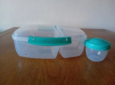 Sistema Lunch Box with Yougurt Pot
