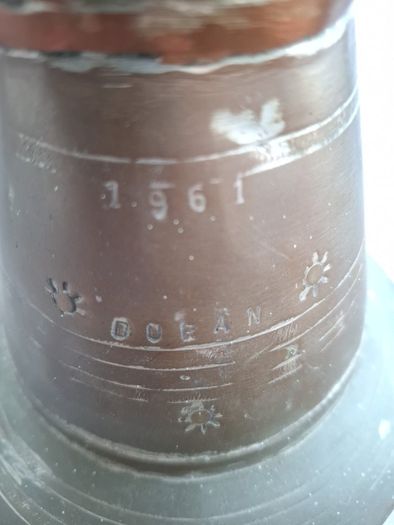 Vintage Copper Pitcher 1961 Middle eastern