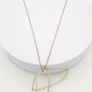 Geometric 925 Silver Pendant On Sterling Italian Chain Image 5