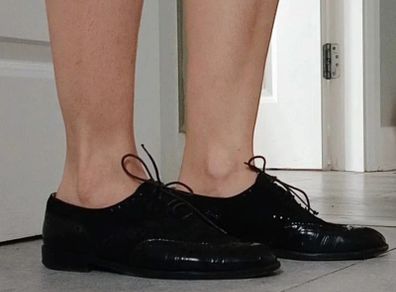 Authentic Chanel Brogues Oxfords flat shoes