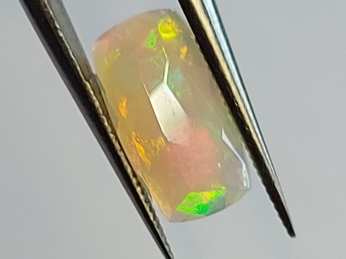 Faceted Ethiopian opal 1.19 ct