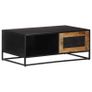 Coffee Table 90x50x35 cm Rough Mango Wood Image 8