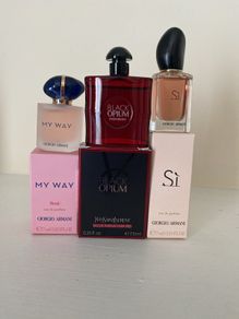 women's perfume mini collectibles