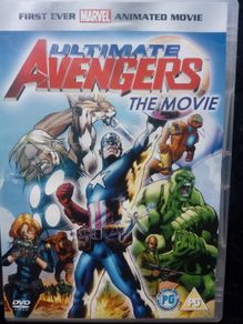 Marvel's Ultimate Avengers: The Movie Animated Superhero Feature Captain America Iron Man Thor Incredible Hulk