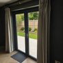 Pinch Pleat Curtains with Curtain Pole Image 2