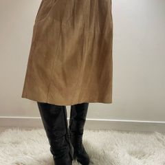 Vintage Suede Skirt