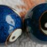Shouxig Chinese Iron Baoding Balls Red Dragon Design. Vintage Meditation Balls. Image 9