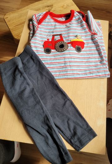 Baby boy lovely striped romper 3-6 months