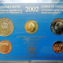 2002 Coins of Sweden
