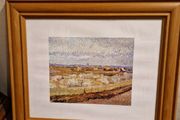 Vincent Van Gogh - Peach Trees in Blossom - Framed print