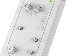 Konig TV amplifier 24 dB 2 outputs active return channel