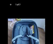 Maxi Cosi car seat & iso fix insert