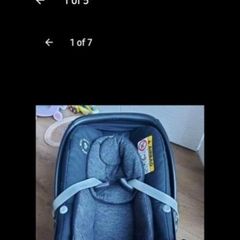 Maxi Cosi car seat & iso fix insert