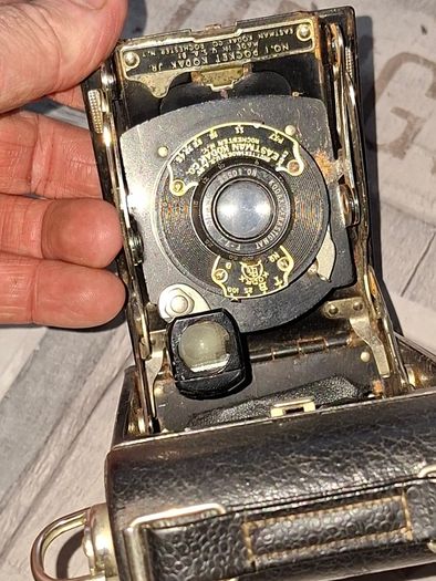 This is a Kodak No.1 Pocket Camera, likely manufactured between 1926 and 1931, Postage Available