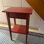 Ikea bedside table red HEMNES Image 2