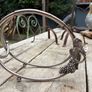 vintage French Silver Plated Bottle server Image 3