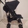 Mamas and Papas Black Cruise Buggy / Stroller including all weather Foot Muff and Rain Cover Image 3