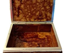 1970's Italian Alabaster Jewellery/Trinket Box