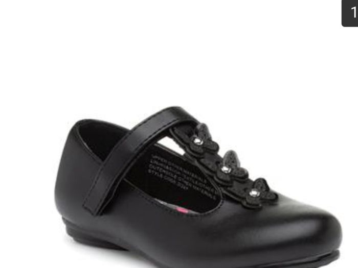 Girls butterfly shoes