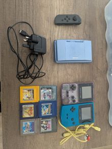 Gameboy PlayStation wii