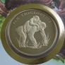 Chimpanzee Sierra Leone 1983 WWF coin stamp cover Pan Troglodytes Image 3