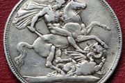 Beautiful 1893 Queen Victoria Silver (LVll) Crown
