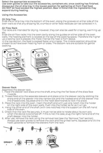 Tower T17065 Vortx 12 Litre Air Fryer Oven