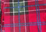 6 yards of tartan cotton fabric, have more if needed