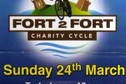 Fort 2 Fort Charity Cycle Promotional Poster