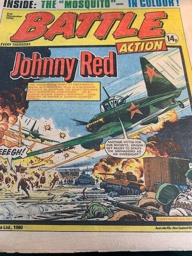 Battle Action 6th, 13th and 20th Dec 1980 IPC Comics