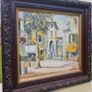 Large vintage painting in an old frame Image 2