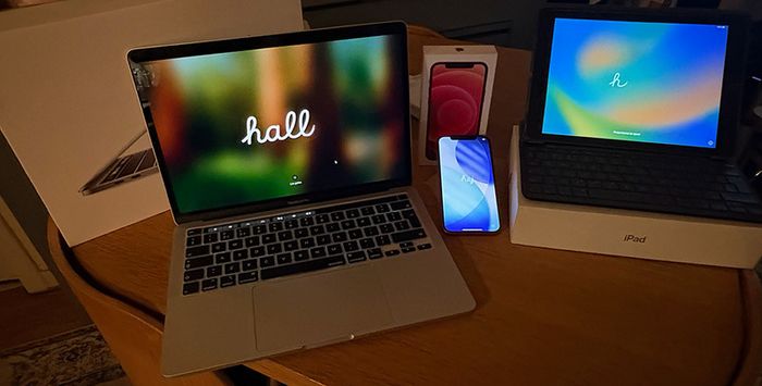 Ultimate Student Apple Bundle - MacBook Pro + iPhone 12 + iPad with Logitech Keyboard (All Boxed!)