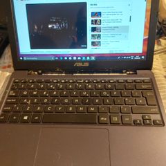 Asus Notebook PC, Model E203N, Intel Celeron CPU N3350, 1.1GHz, 2 GB Ram, 32GB Flash drive, windows 10, microsoft Edge, Chrome and VLC