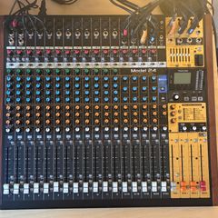 Tascam Model 24 Analog Mixer with Digital Recorder