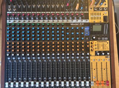 Tascam Model 24 Analog Mixer with Digital Recorder