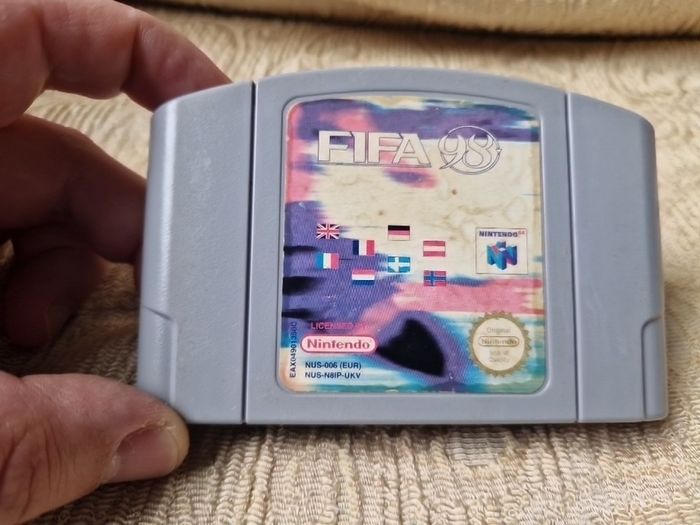 Fifa 98  Nintendo 64 N64 Games Original